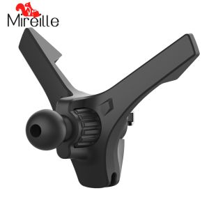 Car Phone Holder Clips 17mm Ball Head Car Air Outlet Hook Clamp Car Phone Mount Accessories for Magnet Mobile Phone Support