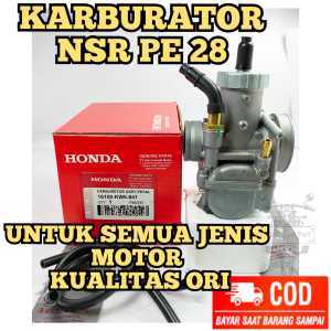 Karburator HONDA KW6 NSR PE 28 KUALITAS ORIGINAL ASLI Langsam stabil PRESISI UNTUK SEMUA MOTOR KARBU RECING PE 28 ASLI ORIGINAL