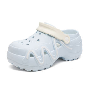 Free Shipping WomenS Summer New Style Outdoor Thick-Soled Sandals Breathable Non-Slip Trendy And Casual Beach Shoes With A Closed-Toe Design