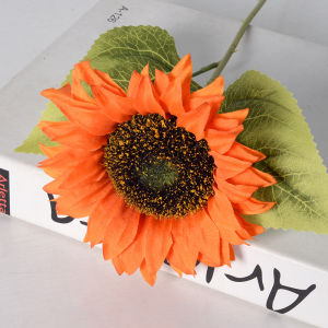 Bunga Matahari European Style/Single Sunflower Artificial/Bunga Dekorasi Palsu