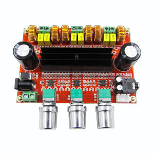(Dikirim Dari Jakarta)TPA3116D2 2x50w + 100w Subwoofer 2.1 Channel Terbaru XH-M139 TPA3116 Digital Audio Kit Power Amplifier DC 12V-24V Power Class D