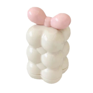VEROM Ins Hộp tăm Thời trang Sáng Tạo Dụng cụ lấy chỉ nha khoa Ống Thiết kế nơ Hộp đựng tăm bông Trang trí nhà cửa