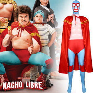 Cross-border new Mexican wrestler robe cape Halloween cosplay cape stage performance costume gifts