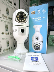 Camera bóng đen 2 mắt Q4-YP YOOSEE Đàm thoại 2 chiều xem cùng lúc 2 hướng khác nhau