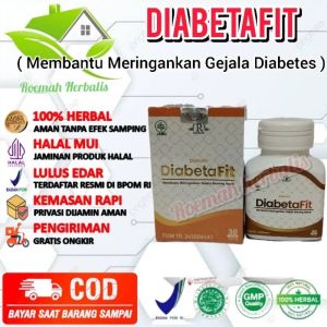 RESMI Diabetafit Original 100% Asli Obat Diabetes Kencing Manis Menurunkan Kolesterol Terlaris
