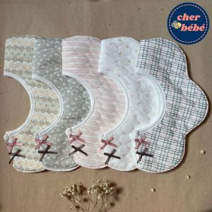 BIB BAYI - SLABBER BABY CANTIK - LAP MULUT TATAKAN ILER LACE BUNGA PITA - AKSESORIS BAYI BAGUS LUCU MURAH - ALAS TATAKAN MAKAN ANAK PEREMPUAN - TATAK ILER BAYI - SLABBER BABY - AKSESORIS BAYI - LAP MULUT BAYI LUCU