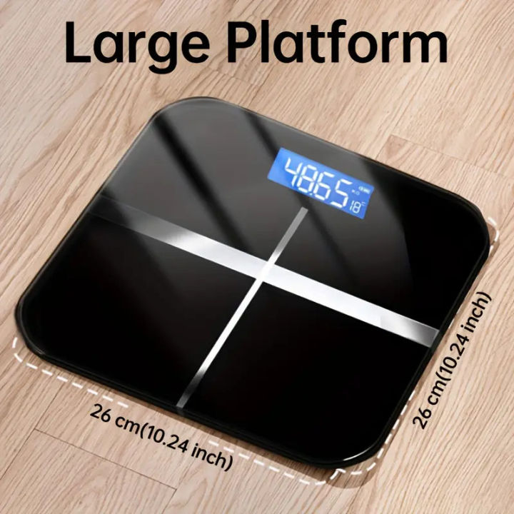 Electronic%20Digital%20Human%20Weighing%20Scale%20Tempered%20Glass%20Platform%20LED%20HD%20Display%20USB%20Battery%20Charging%20-%20Image%205