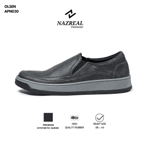 NAZREAL FOOTWEAR - Sepatu Slip on Casual Pria Terbaru Olsen