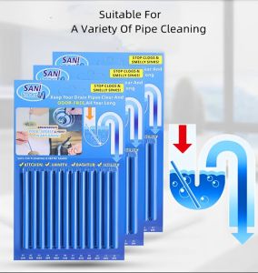 แท่งทำความสะอาดท่อน้ำ ดับกลิ่นท่อ ท่อสะอาดหมดจดด้วยsani stick