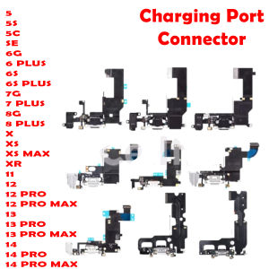 Compatible New Charging Port For 11 12 12 PRO MAX/ 13 PRO 14 PRO MAX/ X XS MAX XR/ 7 8 PLUS/ 5 5S 5C SE 6G 6 6S PLUS