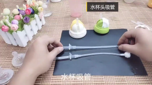 Comfortable Silicone Straws Adapters Kids Water Bottle Straws Replacement Unique Designings Drinking Straws Adapters