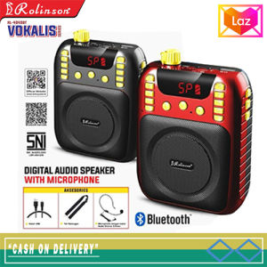 Speaker Pinggang MP3 + Radio + Mic Rolinson RL- 4049 BT Rolinson Vokalis Series (Bluetooth)- Speaker pinggang