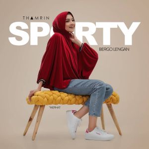 bergo lengan sporty thamrin /bergo lengan / bergo sporty / bergo sporty syari