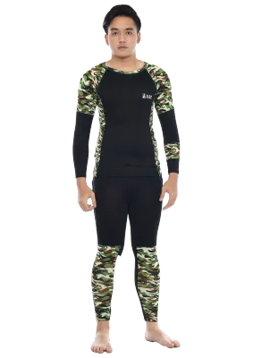 Baju renang dewasa .Setelan motif Dewasa Baju renang lengan panjang unisex laki-laki dan perempuan
