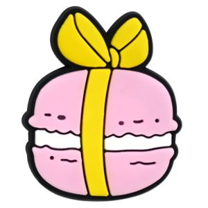 Charm jibbitz sticker gắn dép cross mẫu 2D C50 all pink
