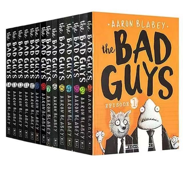 The Newest Version]The Bad Guys 18 books set,English bridge