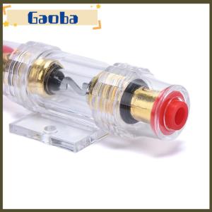 gaoba AGU 8 AWG Gauge Fuse Holder IN LINE Car Audio Circuit Breaker AMP Amplifier 60A