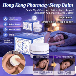 [Fall Asleep in Seconds] Good Night Sleep Balm Herbal Aromatherapy Balm Natural Soothing Aid for Insomnia Anxiety 睡眠香膏
