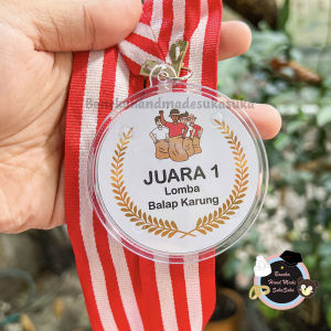 Trophy dan Medali Custom Lomba 17 Agustus Kemerdekaan Indonesia HUT RI