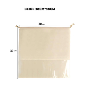 1pcs Drawstring Shoes Handbag Clothes Storage Organizer Dustproof Pouch Reusable Non-woven