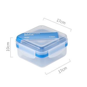 Lunch Box Salad Box 1100ml Leakproof Compartment Lunch Box with Built-in Cutlery