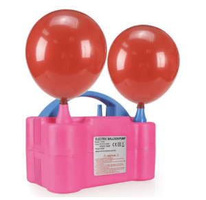 Pompa Balon Elektrik Praktis / Electric Balloon Pump Trendly / Pompa Balon Angin Listrik / Pump Balloon Warna Pink