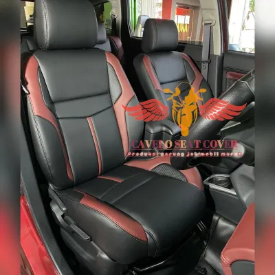 sarung jok kulit mobil terios rush all new 2018-2023 fullset depan tengah belakang