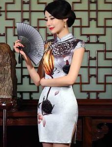 dress cheongsam import D5241