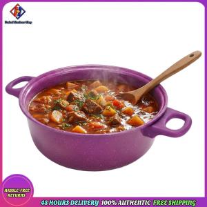 Vodool 13 Pieces Healthy Pot Pan Set with Glass Lids for Home Kitchen Induction Cookers