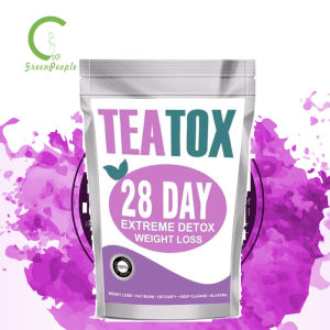 GPGP GreenPeople 7/14/28 days destoxtea colon bags cleanse fat weight loss products for man and woman belly slimming product