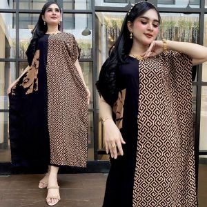 daster lowo hitam cabut warna terbaru 2023 busui resleting depan harga murah wanita kekinian