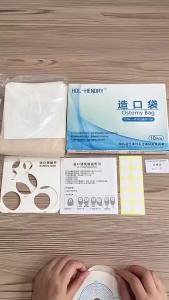 Ready Stock 10Pcs Drainable Colostomy Bag 10-60mm Ostomy Pouch Reliable Stoma Care Supplies For Convenient Daily Stoma Maintenance