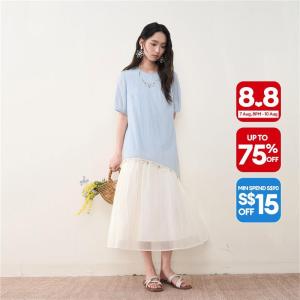 Giordano Women Women Stitched Dress Free Shipping 18466513