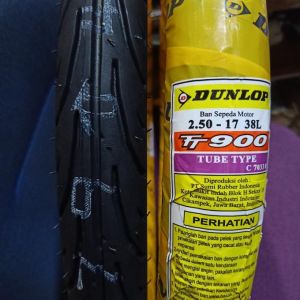 Ban Luar Motor Dunlop ring 17 ukuran 2.50/17 Ban Luar Motor DUNLOP 250-17 Tubetype