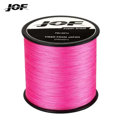 JOF 300M Braided PE Fishing Line Super Strong 4 Strands Fish Wire For Sea Fishing Carp Brand Fish Rope Cord Peche