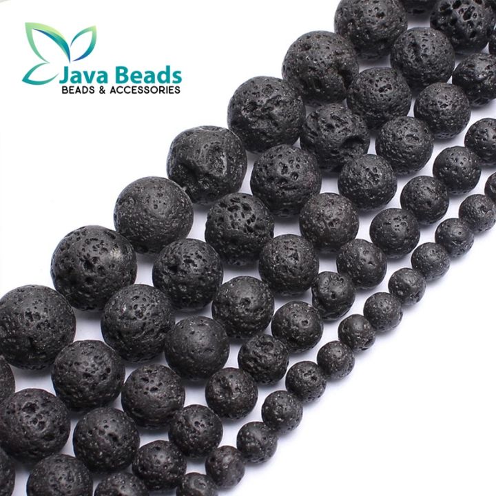 Manik Batu Lava Stone Lava Rock Beads Lazada Indonesia