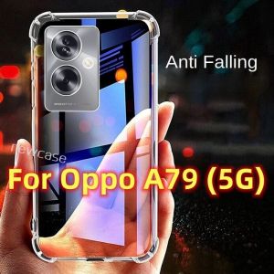 Soft Case Silikon Kompatibel Untuk Realme C67 Oppo A19 Oppo A39 Oppo A59 Oppo A79 5G Oppo A99 4G 5G Bening Transparant Airbag Anti Crack Tebal