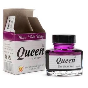 Mực viết bút máyMực Queen (1 lọ )