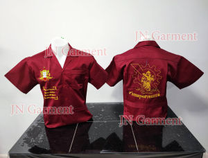 (พร้อมส่ง)#เสื้อช็อปปักลายพระวิษณุ ช่างกลอุตสาหกรรม 5สี