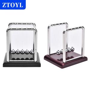 [COD]🔥🔥🔥ZTOYL Newtons Cradle Steel Balance Ball Physics Science Pendulum Desk Fun Toy Gift J