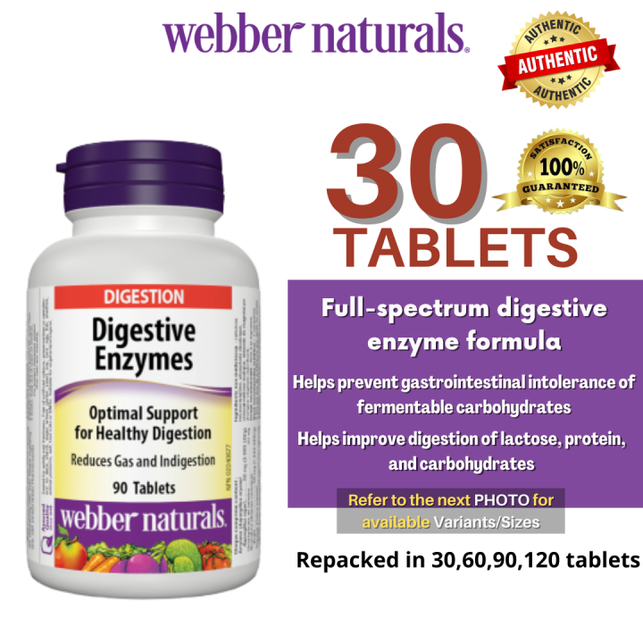 30 Capsules ber Naturals Digestive Enzymes Lazada PH