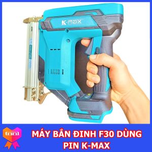 Máy bắn đinh thẳng F30 dùng pin K-max  chân pin phổ thông  chuyên dụng cho thợ