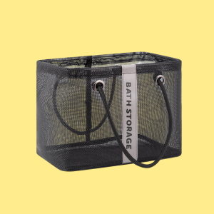 Travel Waterproof Mesh Caddy Basket Lightweight Bathroom Organizer for Toiletries B085