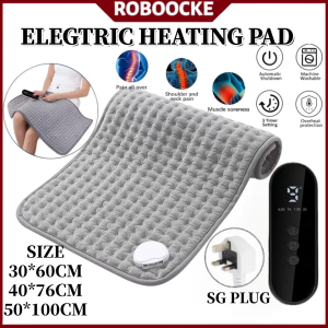 Electric Heating Pad Heat pad Menstrual Pain Relief Warm Pad Back Pain Relief Machine Washable Easy Cleaning Heat 电热毯 毯子