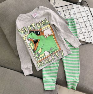 (10-23kg) Bộ tay dài quần dài bé trai thun borip họa tiết đẹp mềm co giãn mặc thoải mái (MSP 637)