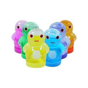 LD-M336 Mainan Slime Karakter Gliter Warna Warni / Slime Jelly Clear / Crystal Slime Glitter Motif Kids Toys Import