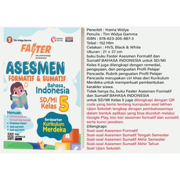 Buku Ringkasan Materi Dan Latihan Soal Faster Asesmen Formatif Dan