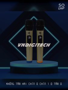 Bộ Micro karoke Best sound V-W003 (bộ 2 mic). Mic không dây đa năng dùng cho loa kéo dàn âm ly gia đình amly xe khách.... Hàng nhập khẩu chất luợng cao!