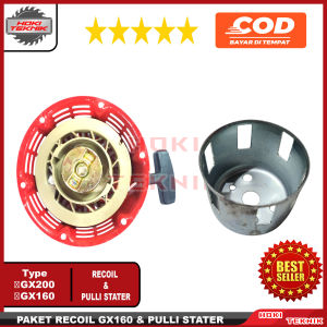 Recoil Tarikan Mesin Penggerak GX 160 + Mangkok Starter Pulley GX 200