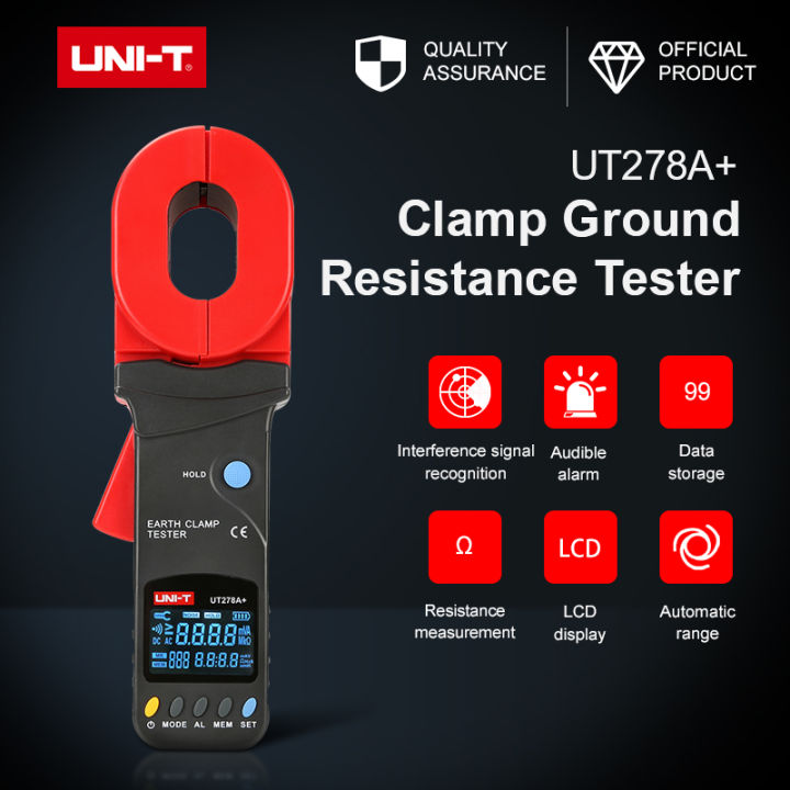 【UNI T Original】UT276A+/UT278A+ High Precision Digital Display Clamp